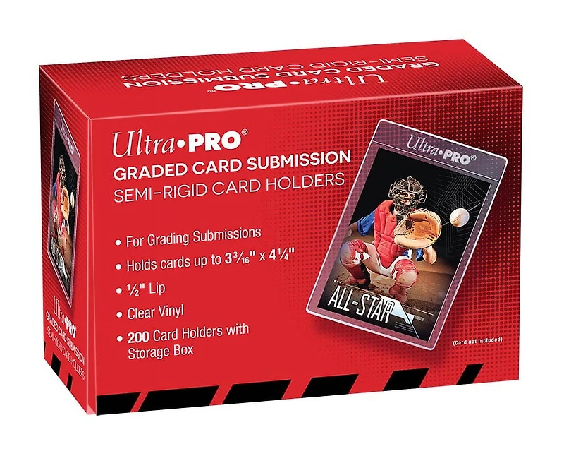 Ultra PRO 1/2" Lip Semi-Rigid Tall Card Holders (200ct)