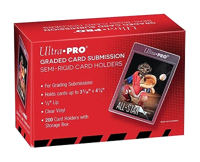 Ultra PRO 1/2" Lip Semi-Rigid Tall Card Holders (200ct)