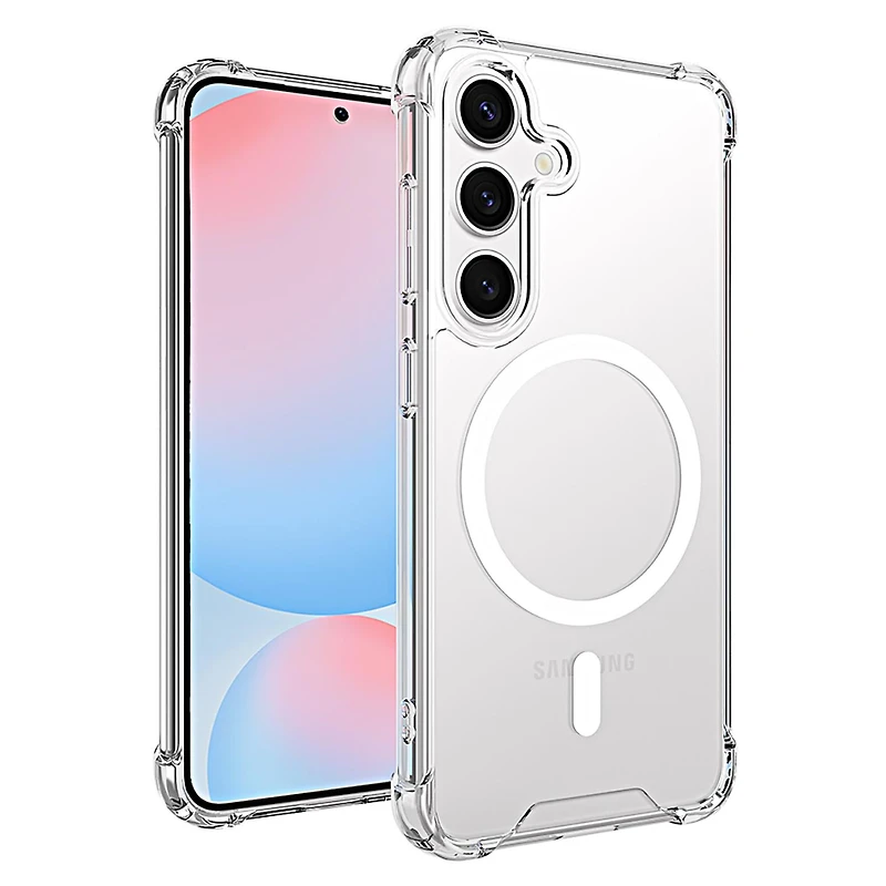 Blu Element Étui DropZone Rugged Compatible avec Magnets Clear pour Samsung Galaxy S25/Galaxy S24