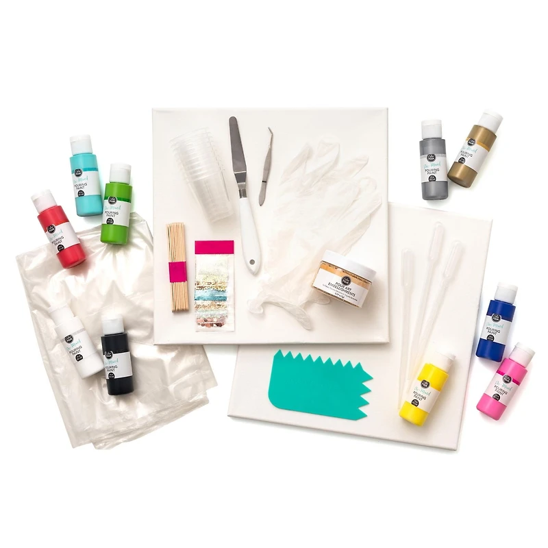 Kit Pienture à Verser American Crafts Kit PntrVers