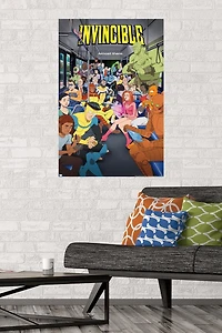 Invincible: Season 2 - Bus One Sheet Wall Poster, 22.375" x 34"