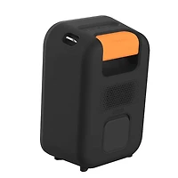 Skullcandy Stomp Waterproof USB Charge Out LED Lighting Wireless Bluetooth Portable Speaker, Black, STOMP XT