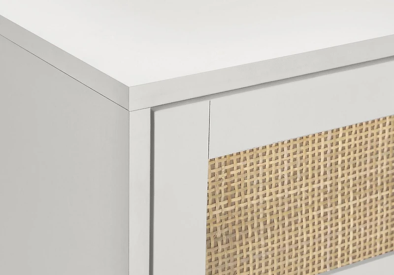 Monarch Specialties  Table D'appoint, Table D'appoint, Bout, Chambre À Coucher, Salon, Table De Nuit, Tiroir De Rangement, Stratifié Noyer, Moderne, Contemporain