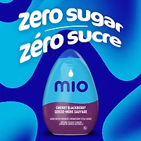 Aromatisant D'Eau Liquide Cerise-Mûre Sauvage, Bouteille MIO CERISE MURE 48ML