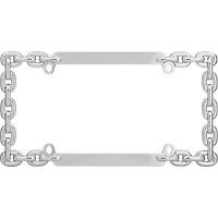 Cruiser Accessories, cadre chromé en forme de chaîne pour plaque d’immatriculation