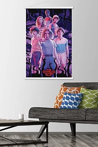 Netflix Stranger Things: Season 3 - Group Wall Poster, 14.725" x 22.375"