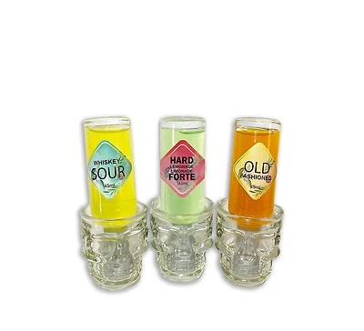 Gina Group Gourmet Ensemble Verre à Shot et Shooter