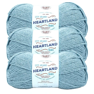 Lion Brand Yarn Heartland Yarn 3Pack