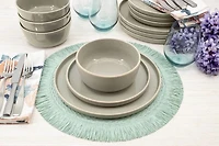 Hometrends Fiona Stoneware 12pc Dinnerware Set