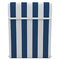 Coussin de siège pour patio à dossier haut bleu marine Cabana Mainstays 111,8 cm x 48,3 cm x 6,4 cm