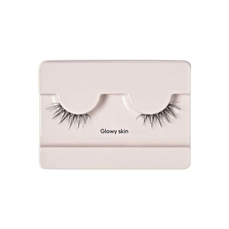 KISS The New Natural, False Eyelashes, Glowy Skin, Single Pack, 1 Pair., False Eyelashes, Glowy