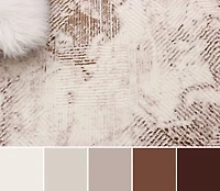 ECARPET Nala Tapis Contemporain / Moderne pour Salon, Chambre, Salle A Manger, Entrée, Couloir et Plus Encore.