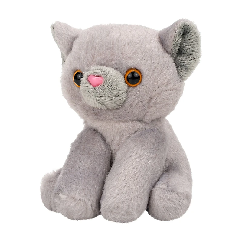 Russ Berrie Petooties - 4" British Short Hair Cat S25