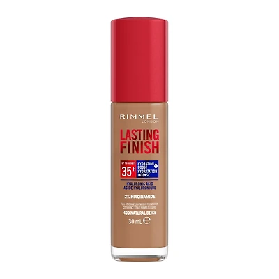 Rimmel Lasting Finish 35 Hour Fond de teint, longue tenue, hydratant, formule végétalienne