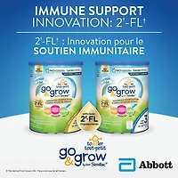 Similac Go & Grow Step 3 Toddler Drink with 2'-FL. Immune Support Innovation: 2'-FL, Powder, 12-36 Months, Vanilla Flavour, 850 grams, 1x850 g