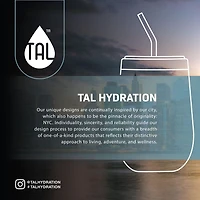 TAL Stainless Steel Wine Tumbler 12 fl oz, Mint, Water Bottle