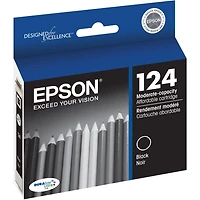Cartouche d'encre noire DURABrite d' Epson T124120-S