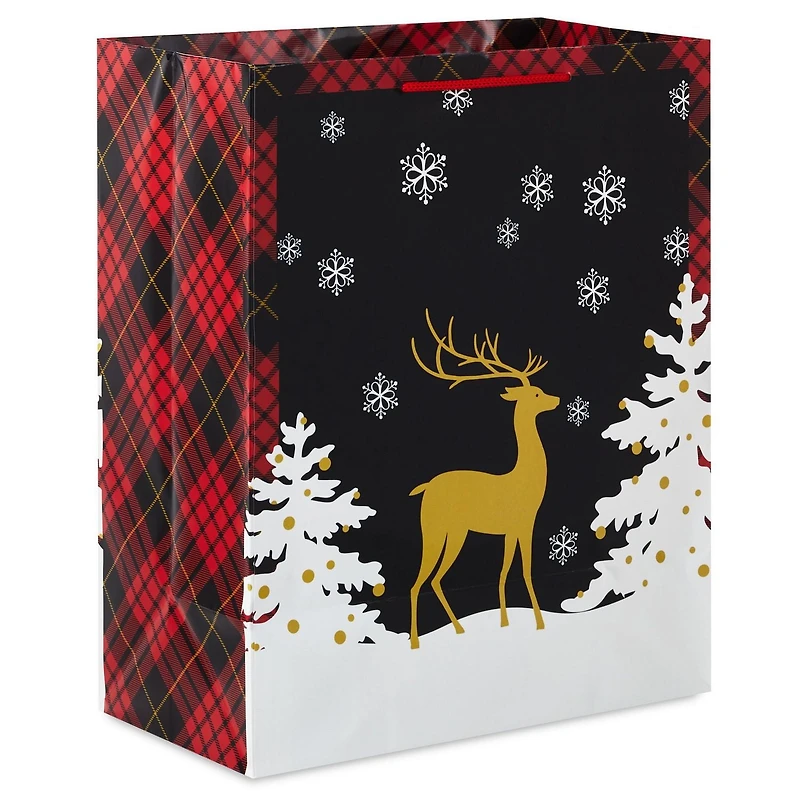 Hallmark Large Christmas Gift Bag (Golden Deer)
