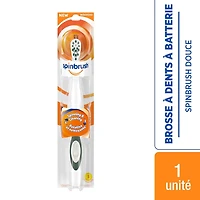 Spinbrush Battery Powered Toothbrush, Soft Bristles