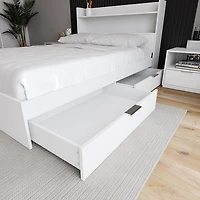 Nexera Hunter 2-Drawer Storage Bed
