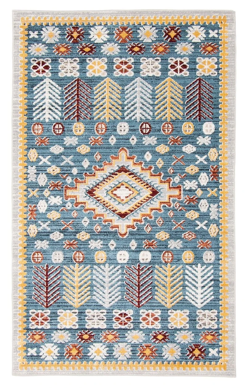 ECARPET Washable Southwestern Area Rug & Runner for Hallway, Living Room, Bedroom