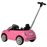 Best Ride On Cars Fiat 500 Push Car White Stroller