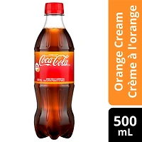 Coca-Cola Crème à l'orange Bouteille, 500 mL Coca-Cola Crème de Orange 500ml