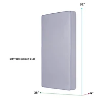 Dream On Me Starbright Breathable Fiber Crib and Toddler Mattress