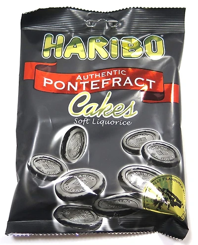 Haribo Pontefract Gâteaux réglisse