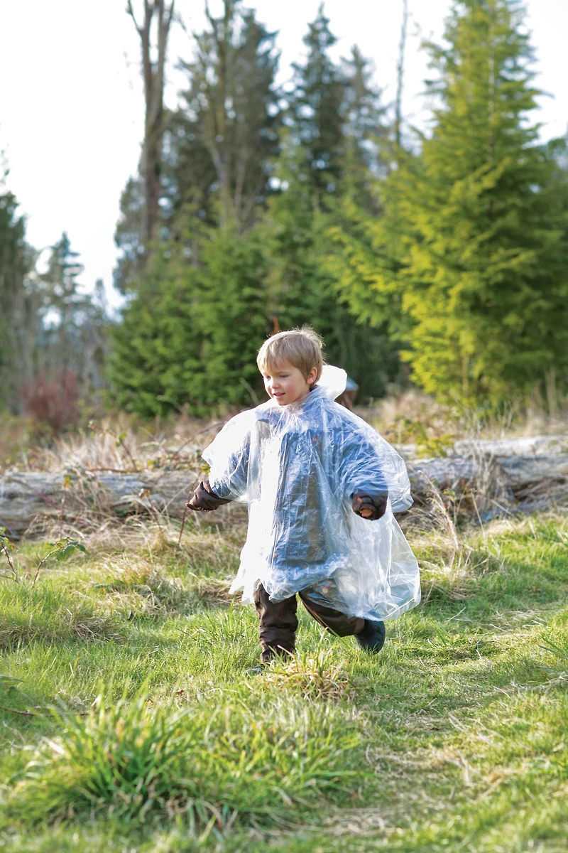 Coghlan's Kids Waterproof Emergency Rain Poncho, - 1 Count