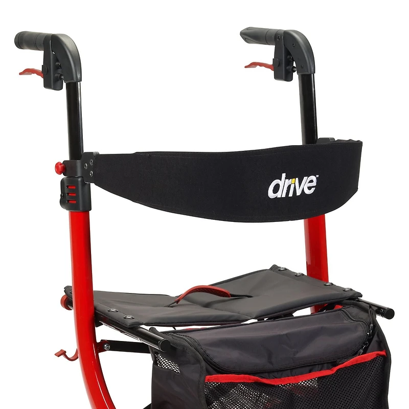 Déambulateur à roulettes Nitro de style européen pour confort et mobilité de Drive Medical