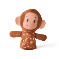 Ms. Rachel, Coffret de 4 marionnettes à doigts Les amis du zoo, lion, singe et perroquet, jouets éducatifs et marionnettes animales, jouets pour tout-petits pour filles et garçons de 6 mois à 2 ans et