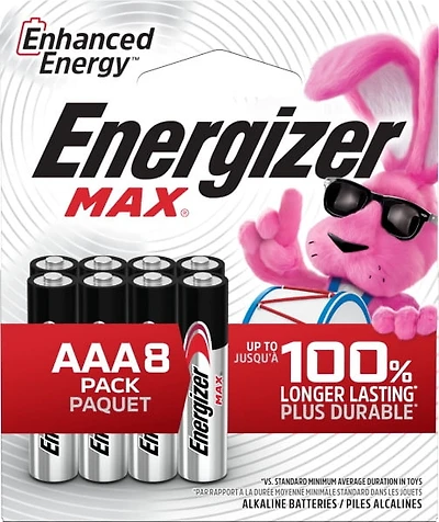 Energizer MAX D Batteries (2 Pack), D Cell Alkaline Batteries