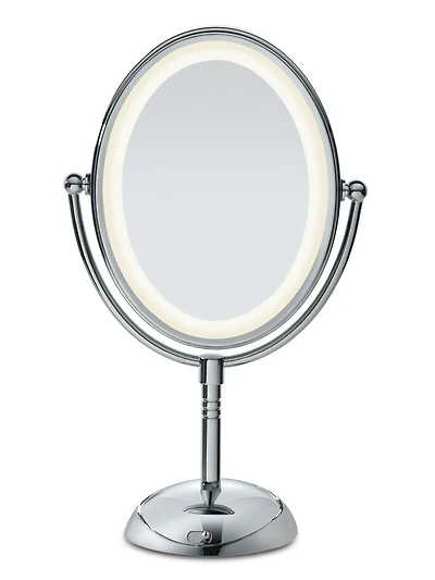 True Glow miroir lumineux à halo laiteux qui crée une lueur douce Miroir
