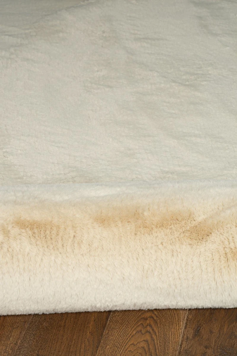 Tapis Maven Faux Lapin sable de 8 pi x 10 pi