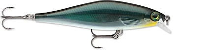 Rapala Shadow Rap Shad 3-1/2", Carbon, Sharp left to right turns