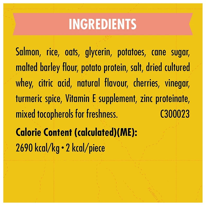 Zuke's Mini Naturals Tender Bites Salmon Recipe, Dog Treats, 170-454 g