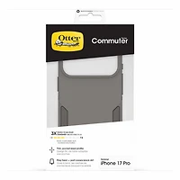 OtterBox Étui Commuter MagSafe avec Contrôle de la Caméra Cottonwood Glen (Beige) pour iPhone 17