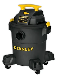 Stanley 6 Gallons Aspirateur humide / sec Stanley 22.7L (6 Gal.) Aspirateur d'atelier Wet/Dry de 4,0 chevaux avec accessoires