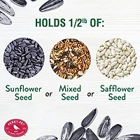 WINDOW BIRD FEEDER, Perky-Pet Window Bird Feeder – 1/2 Lb Capacity