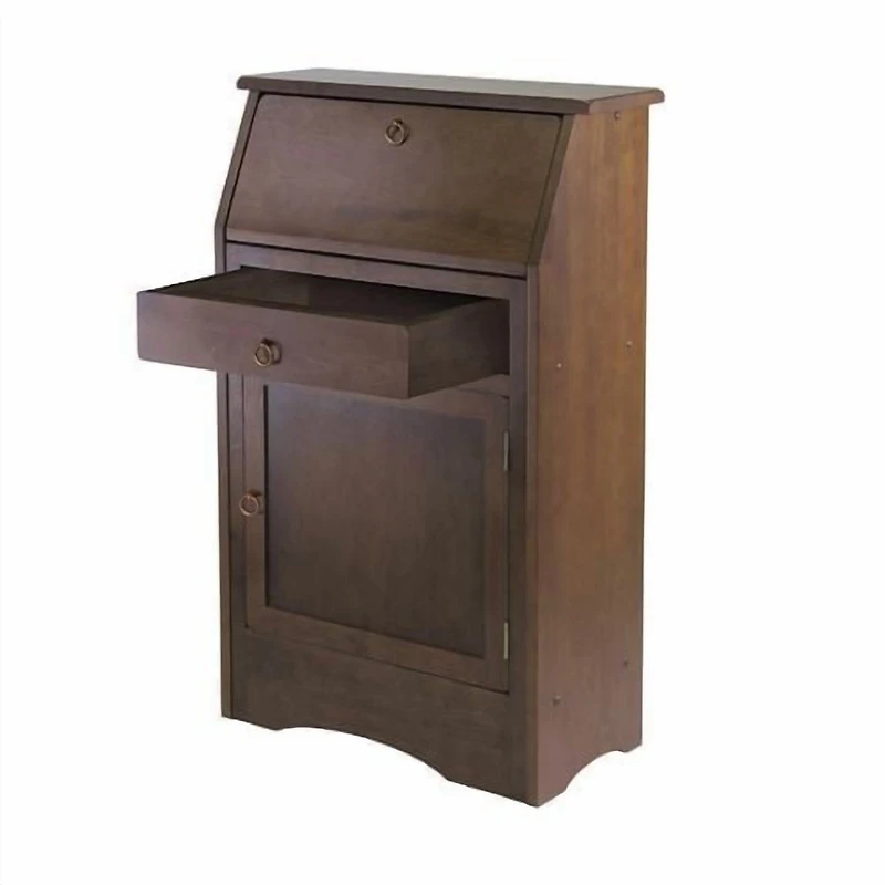 Winsome - Regalia Secretary Desk Walnut Finish