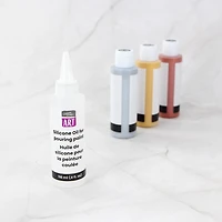 Huile de silicone UNIQUE CREATIV ART — 118 ml (4 oz liq.) Additif pour cellules Fluid‑Art