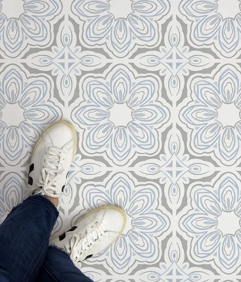 FloorPops Carreaux de sol Morris autocollant Lot de 20