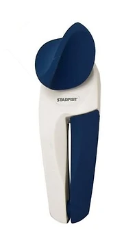 Starfrit MightiCan Can Opener, Safe, Holds Lid and Leaves No Sharp Edges on Lid, 3 Year Warranty, Comfort Grip, Heavy Duty Non-Slip Knob