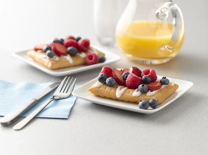 Toaster Strudel Saveur de fraises avec garniture de style fromage à la crème de Pillsbury 6 pâtisseries, 326 g