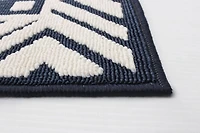 ECARPET Indoor/Outdoor for Balcony, Patio and Garden Aaya Blue Rug