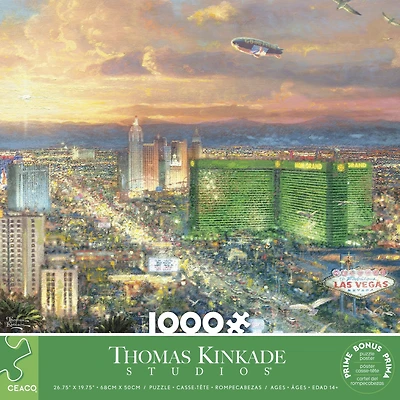Viva Las Vegas, 1000PC, 1000 THOMAS KINKADE