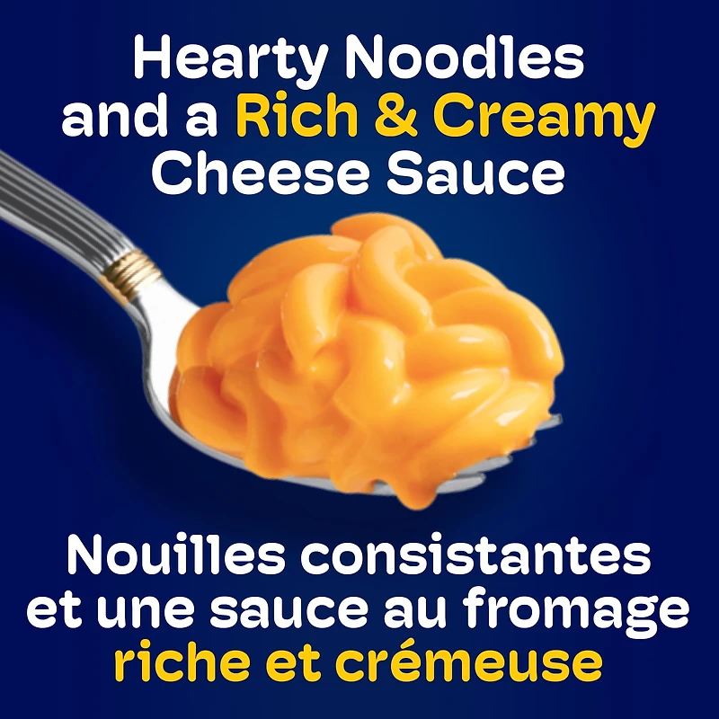 Kraft Deluxe Macaroni & Cheese, Original Cheddar, Shelf-Stable, 400g