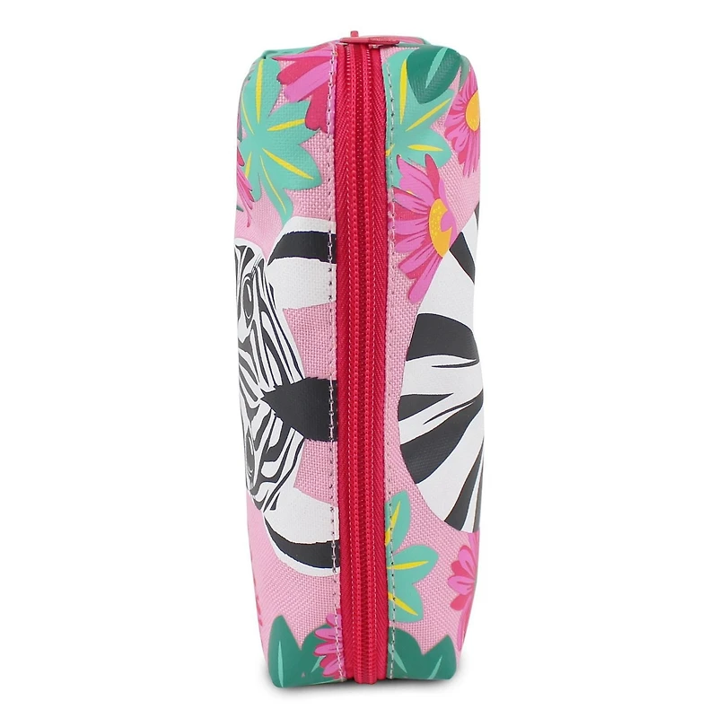 Pen + Gear Character Pencil Pouch with Cute Zebra Design