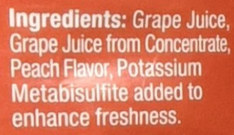 Kedem Pur Jus de Pêche au Raisin, 64 Oz